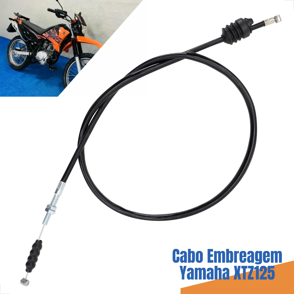 Cabo Embreagem Yamaha Xtz 125 K W XE 2003 2004 2005 2006 2007 2008 2009 2010 Reposição Peça MOTO