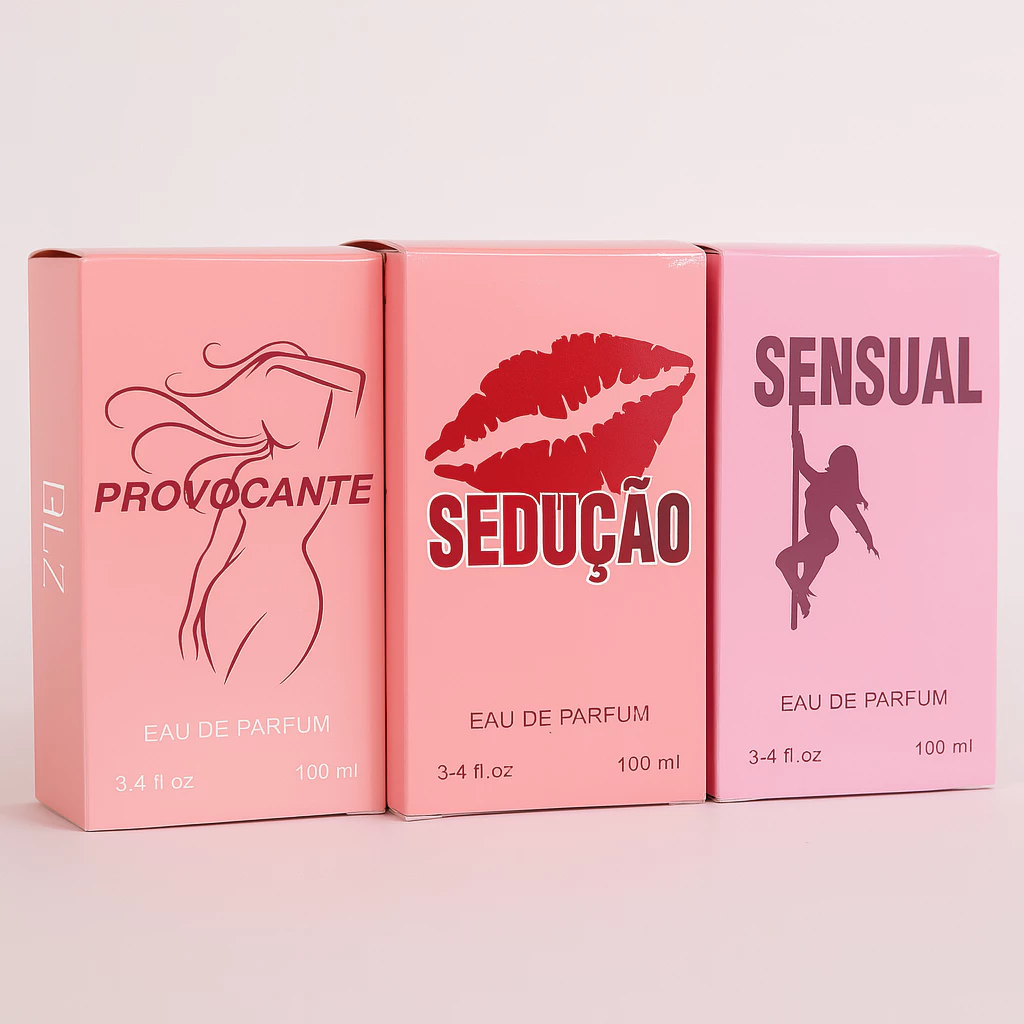 Kit 3 Perfumes Femininos Ref Importado 100ml cada — imagem 1