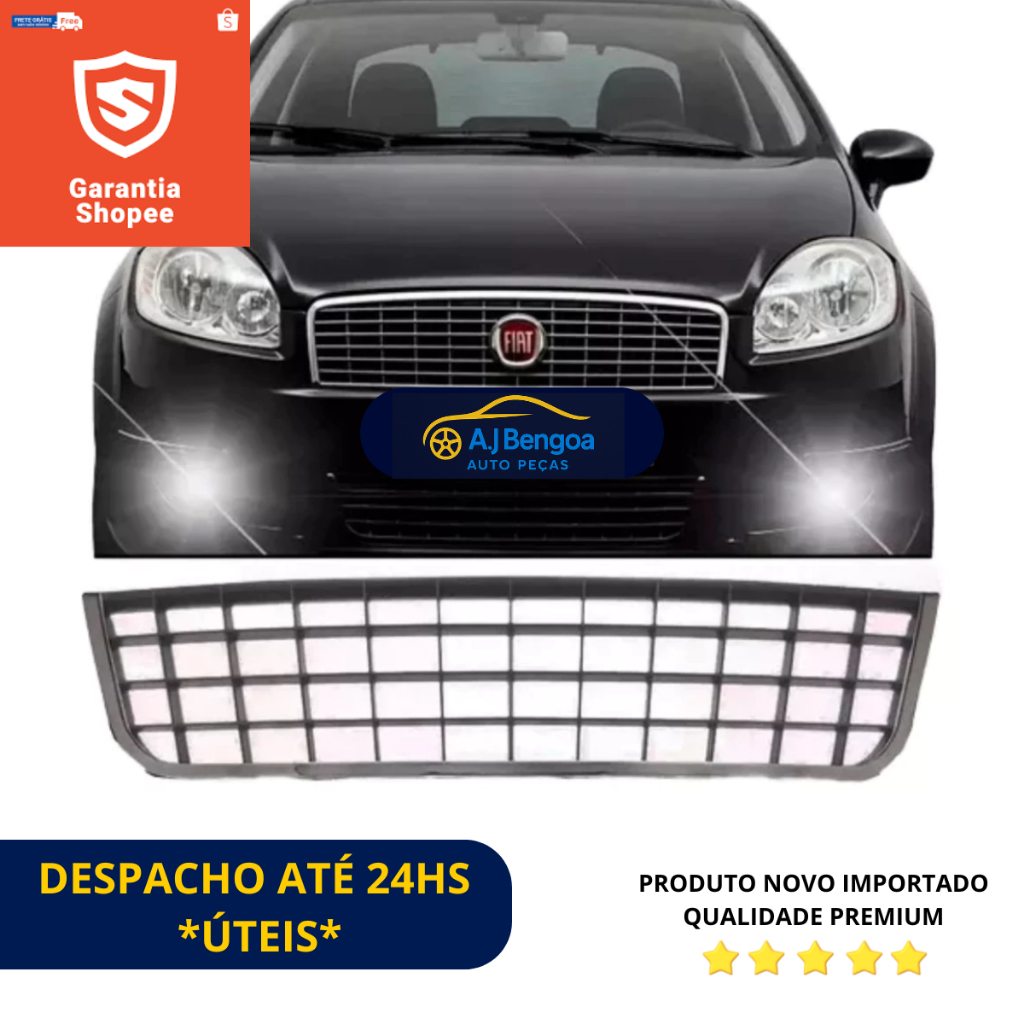 Grade Inferior Fiat Linea 2009 2010 2011 2012 2013 Cromada