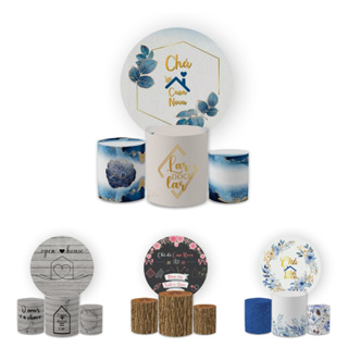 Kit Capas Festivas Para Painel e Cilindros Chá De Cozinha Casa Nova Decoração Lançamento em Oferta na Shopee