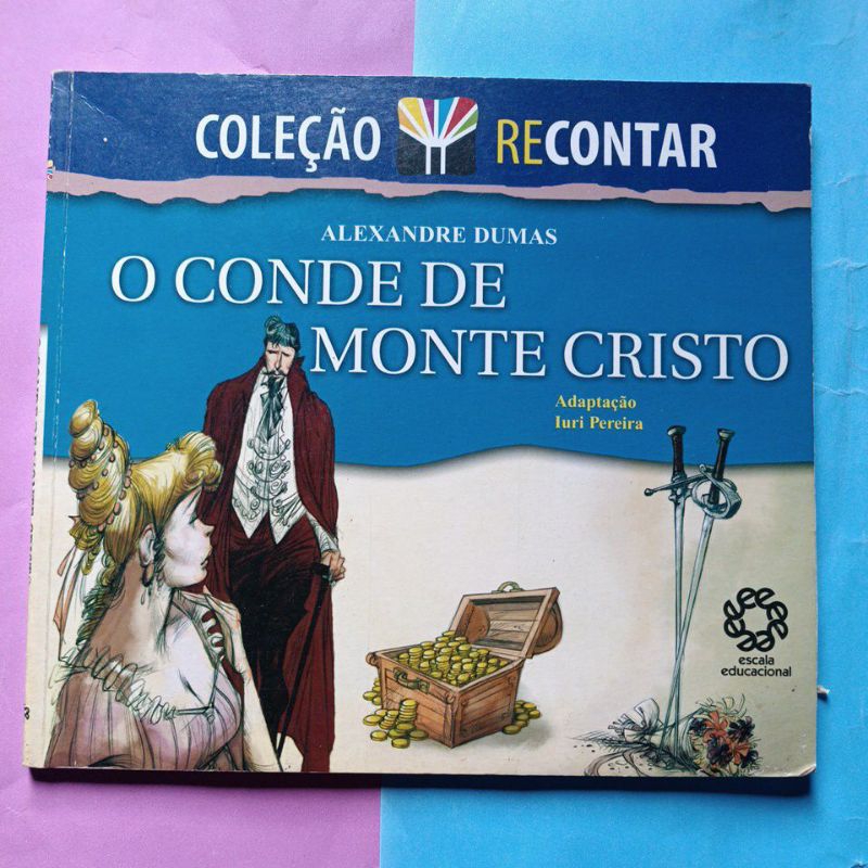 livro O conde de Monte Cristo de Alexandre Dumas + brinde