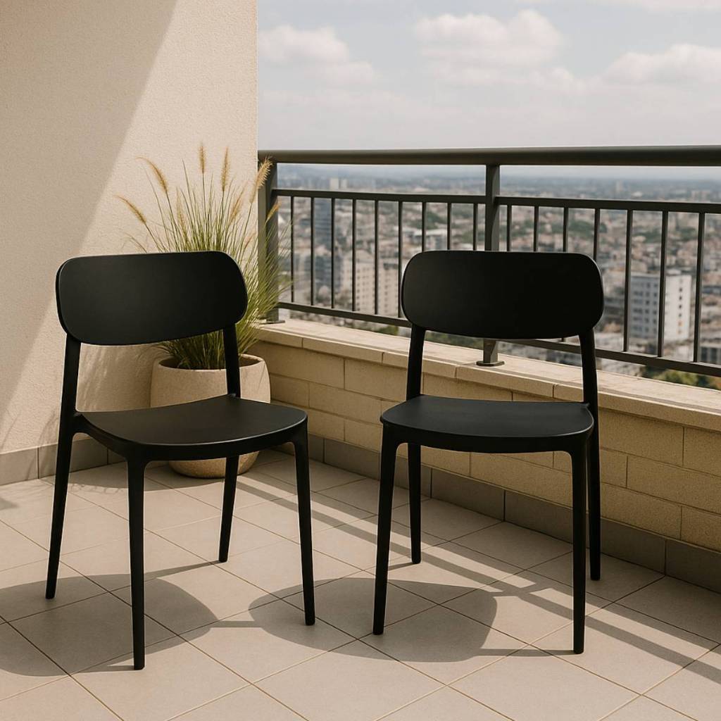 Kit 2 Cadeiras Nanna Jantar Cozinha Design Moderno Polipropileno em Oferta na Shopee