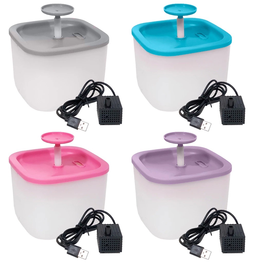 Fonte de Água Para Gatos Bebedouro Com Filtro Cachorro e Gatos Pet Amor Para Pet