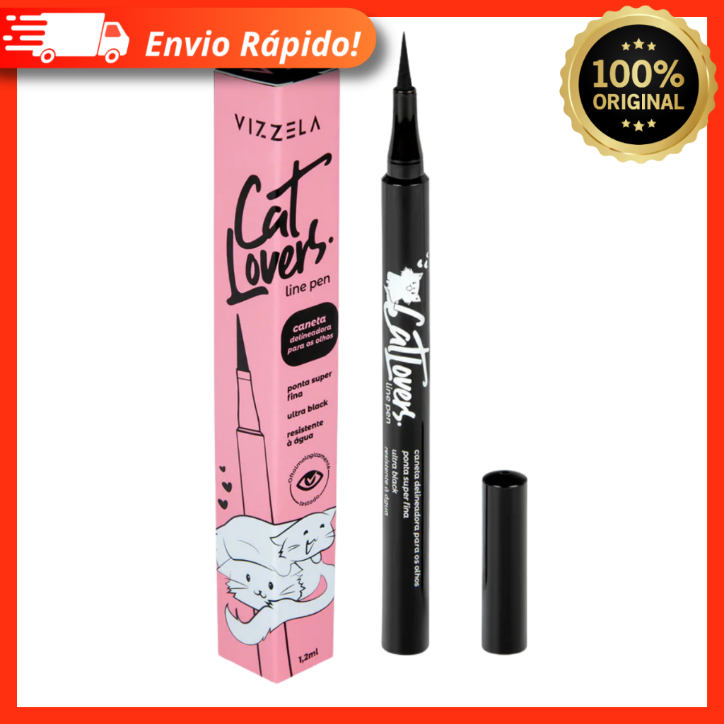 Caneta Delineadora Line Pen Vizzela Vegana em Oferta na Shopee