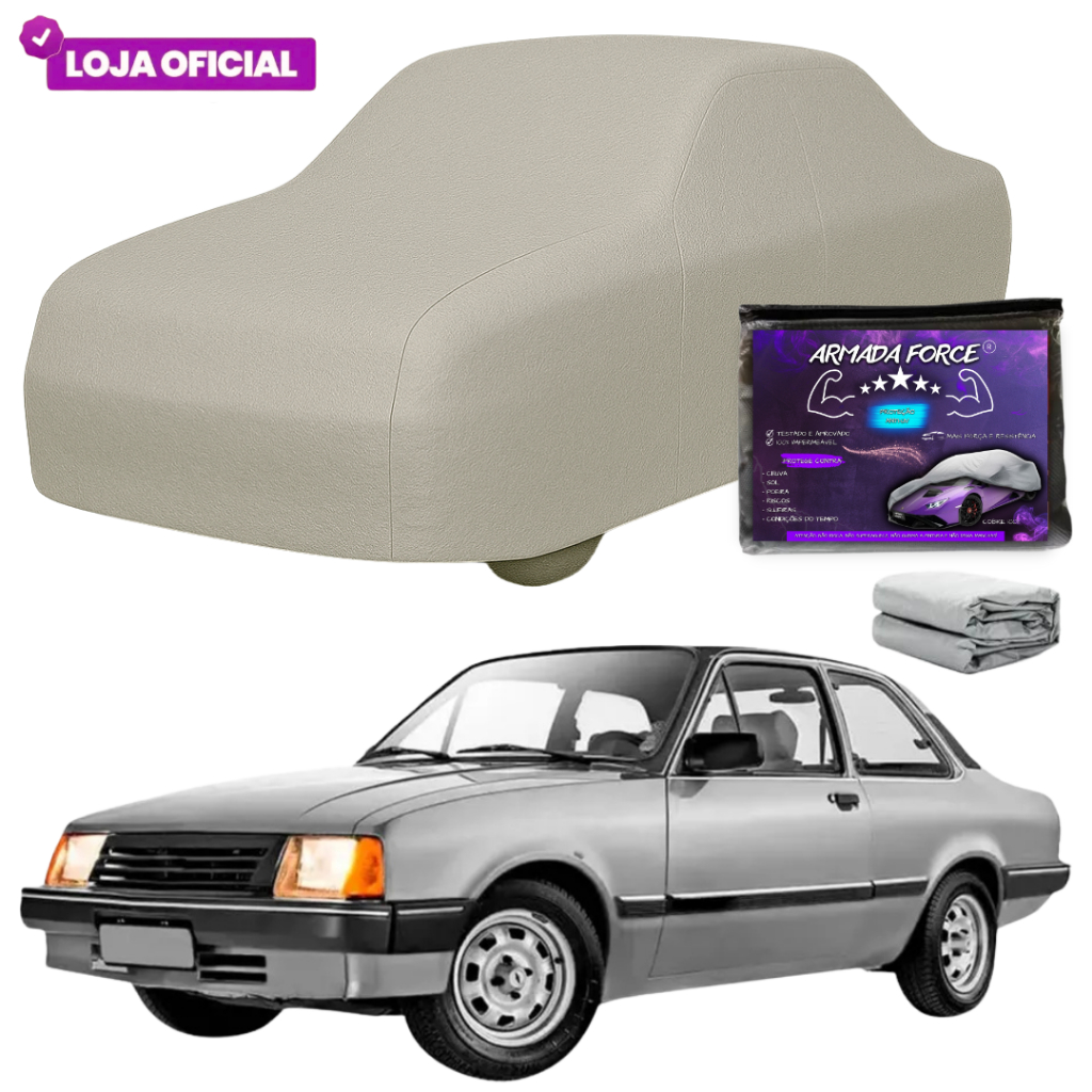 Capa Cobrir Chevette ARMADA FORCE  Impermeável 100% Sem Forro Protege Sol Chuva Poeira Anti-UV em Oferta na Shopee