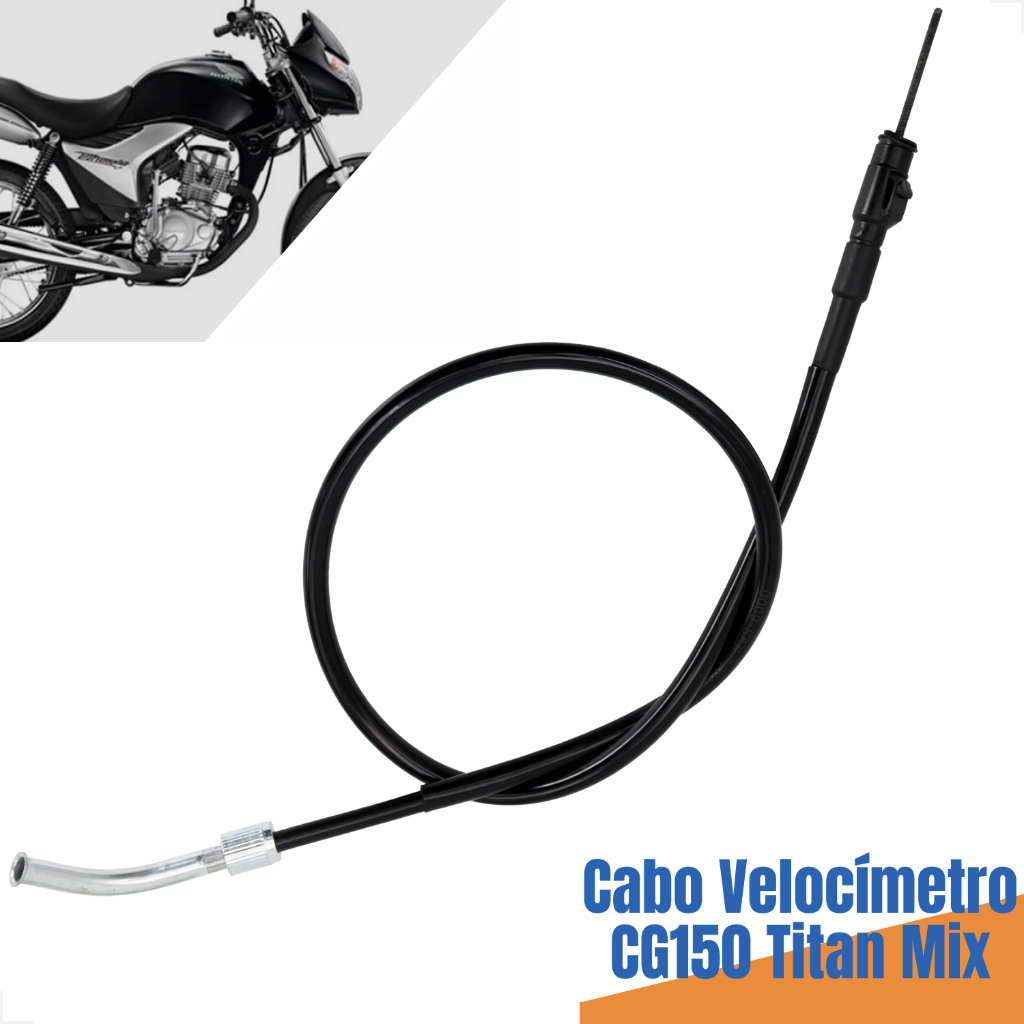 Cabo Velocímetro Honda Cg150 Titan ES KS ESD Mix 2009 2010 2011 2012 2013  Reposição Peça MOTO em Oferta na Shopee