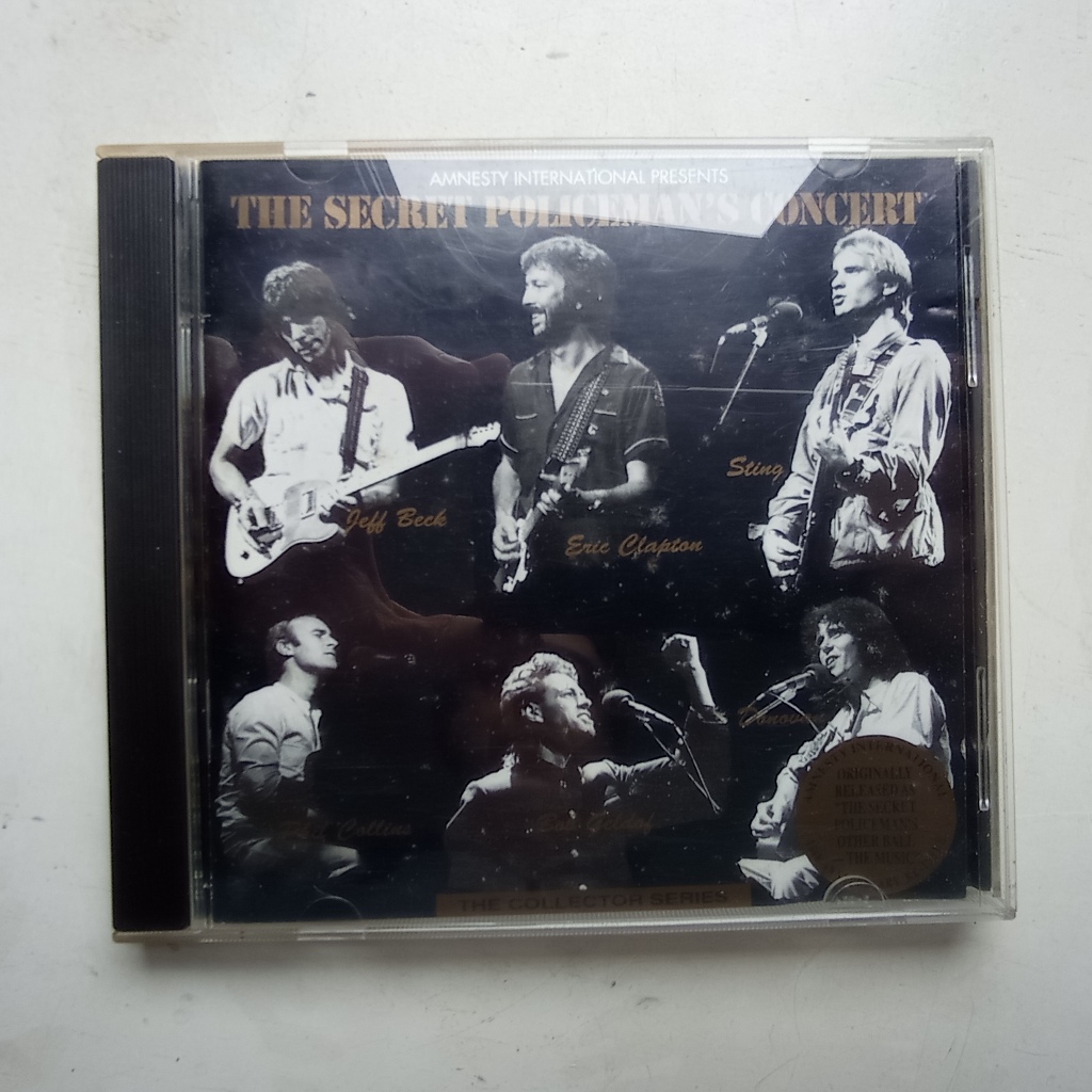 CD The Secret Policeman's Concert - (Eric Clapton, Sting, Phil Collins ... )1982/92 - Importado