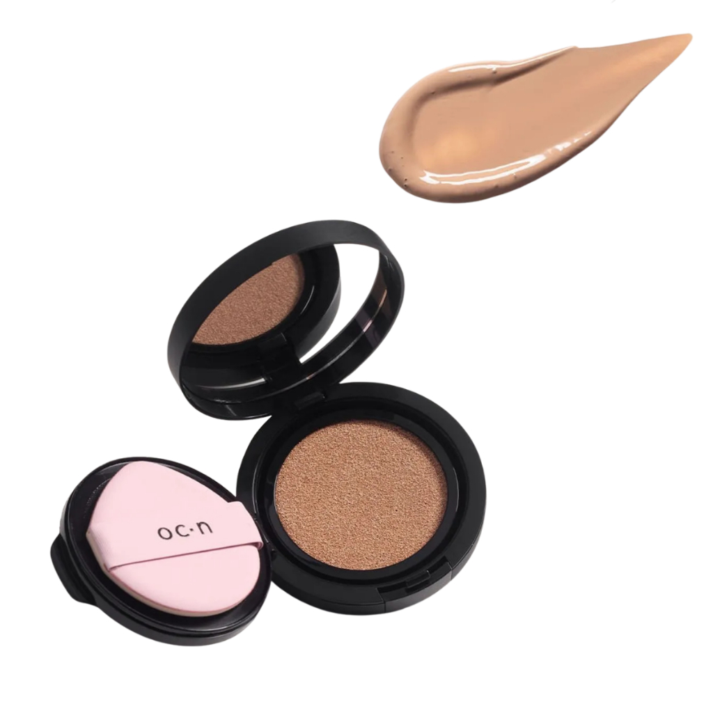 Base Líquida facial para maquiagem Média Semi-Matte - Cushion Foundation Océane Edition 12g Cor:20