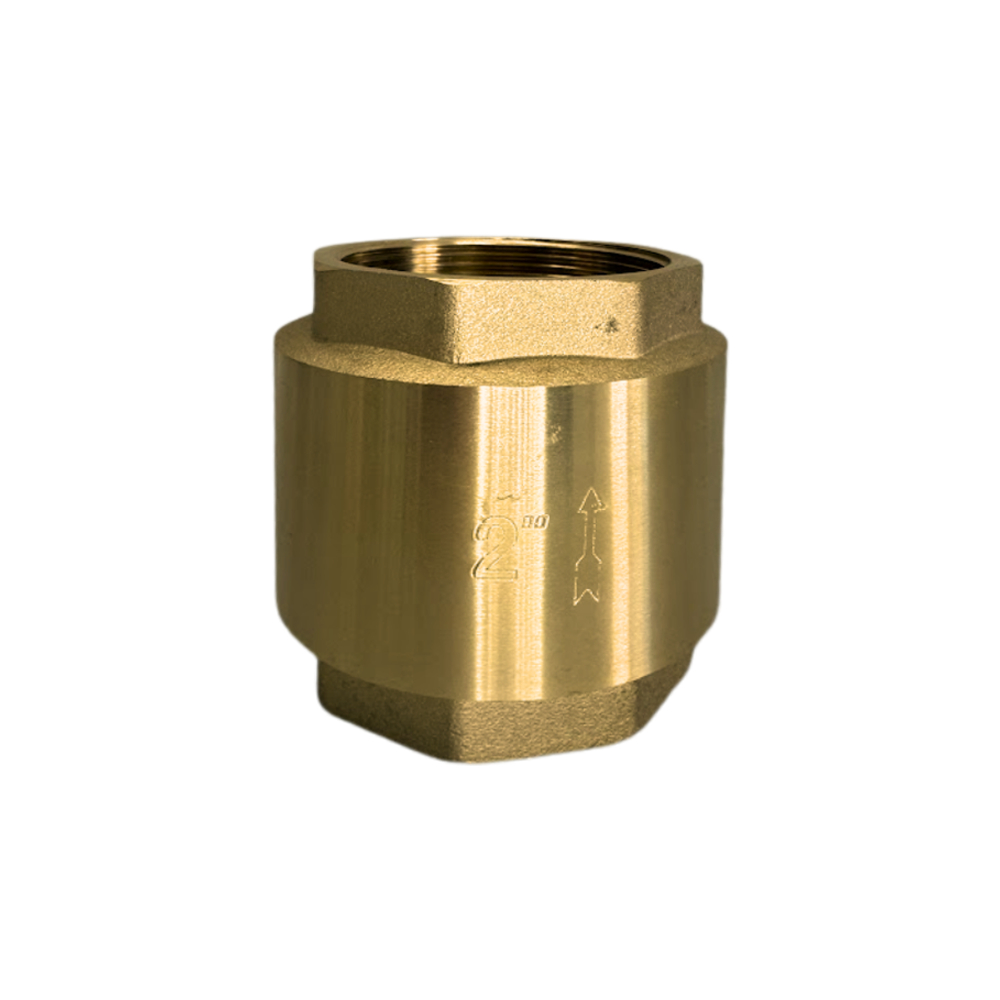 Válvula de Retenção Vertical Latão Universal 2 Polegadas