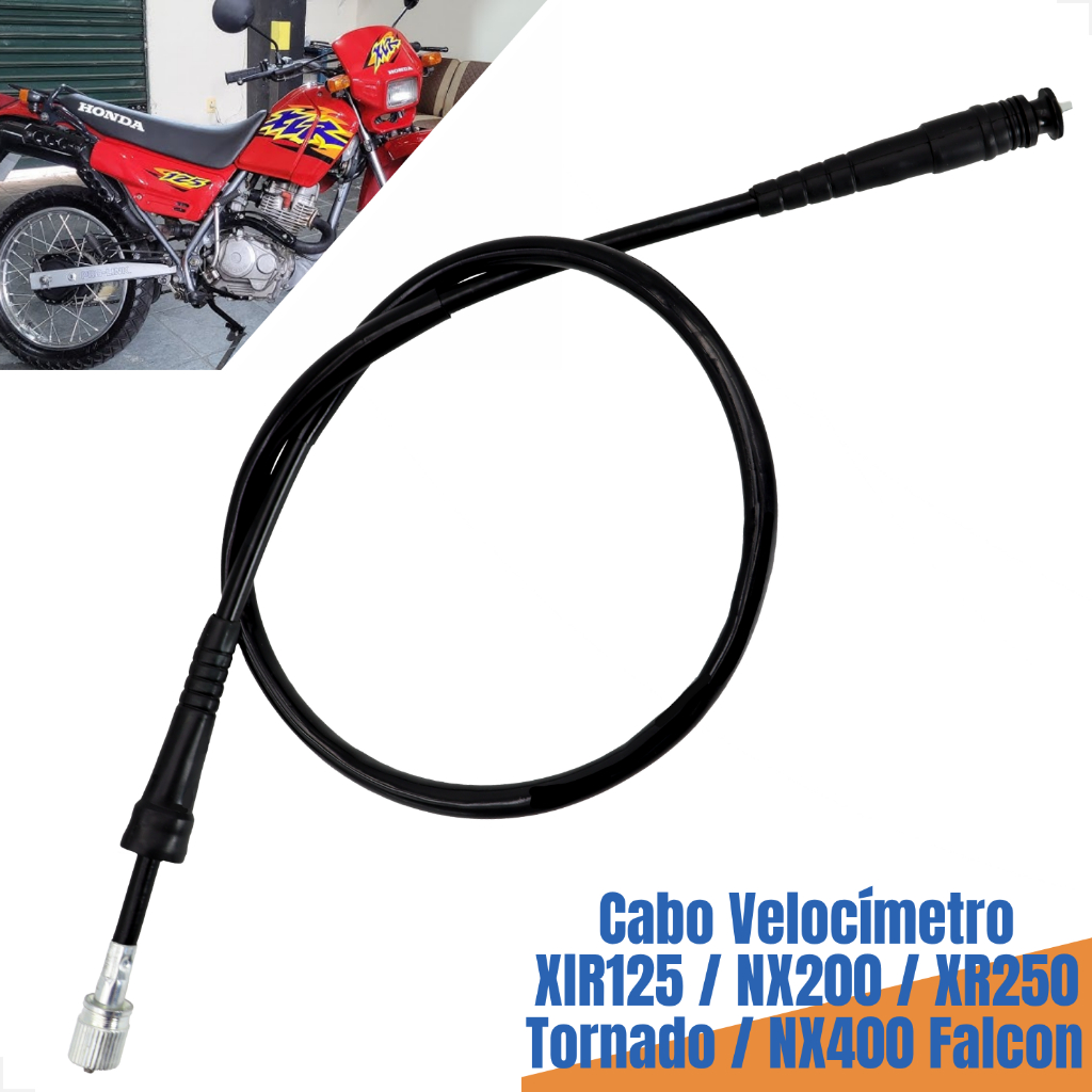 Cabo De Velocímetro Moto XLR 125 NX 200 400 XR 250 Falcon 1993 1994 1995 1996 1997 1998 Reposição em Oferta na Shopee