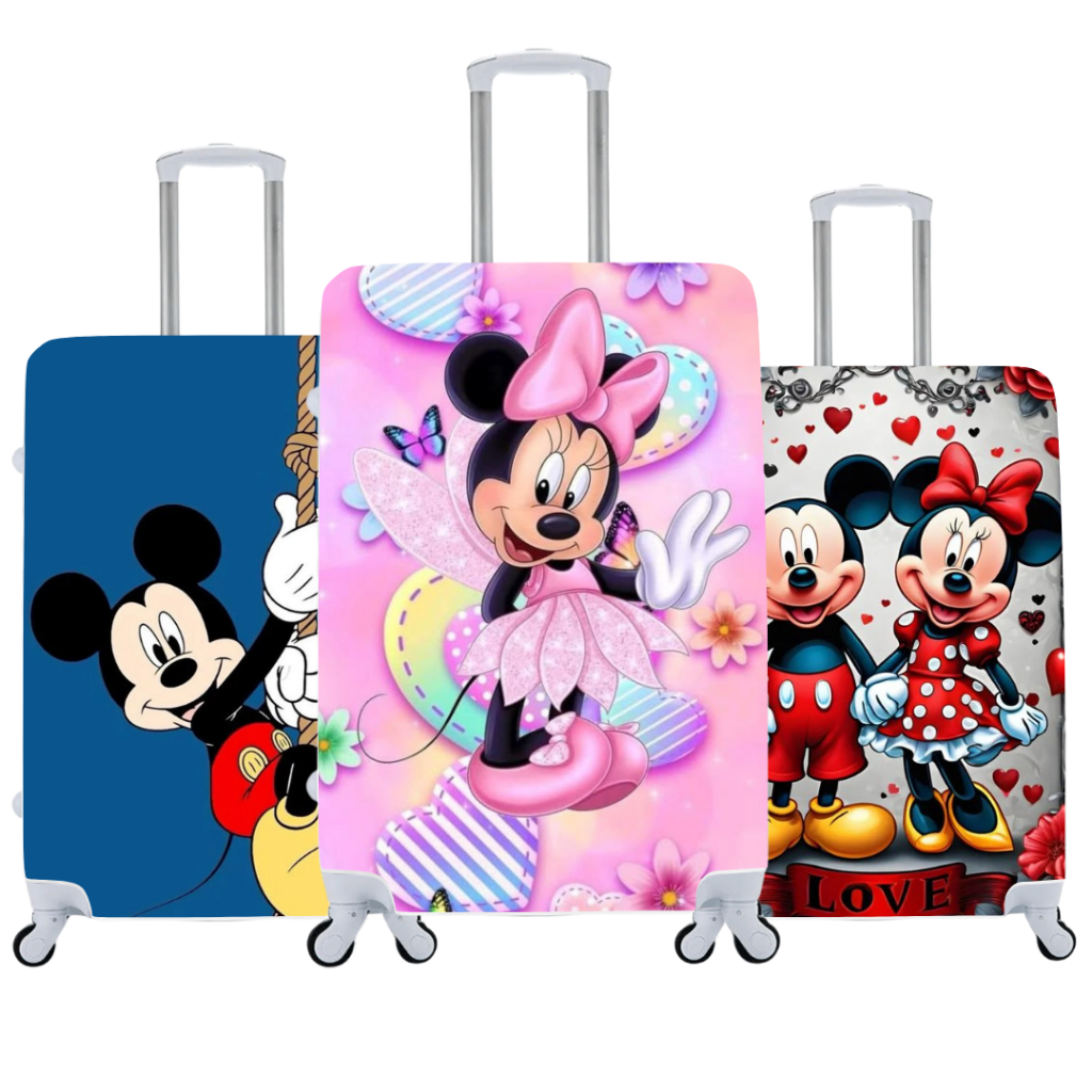 Imagem Capa de Mala Personalizada: Estilo e Proteção Para Suas Viagens Disney