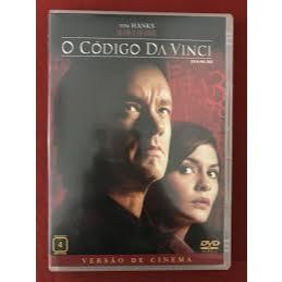 O Código da Vinci tom Ranks - DVD Original Usado