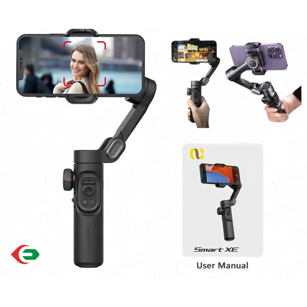 Estabilizador Smart XE Gimbal de 3 Eixos Controle APP Portátil para Celular