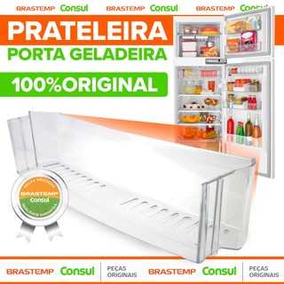 Prateleira Garrafas Geladeira Brastemp Original W10455522 BRM39 BRM42 BRM38 BRM37 BRM32 BRM33 BRM34 BRA34 BRA35 BRB35