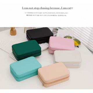 Estojo Duplo Maleta Porta Joias Veludo Organizador Viagem Mdf Médio Caixa Organizadora em Oferta na Shopee