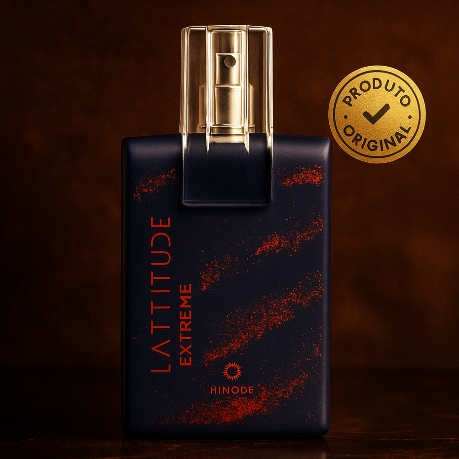 Perfume masculino sedutor atraente envolvente Lattitude Extreme Hinode original lacrado