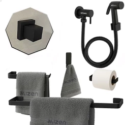 Kit Banheiro Lavabo Kit Acessórios Banheiro Ducha Higiênica Acabamento Registro Chuveiro Base Deca