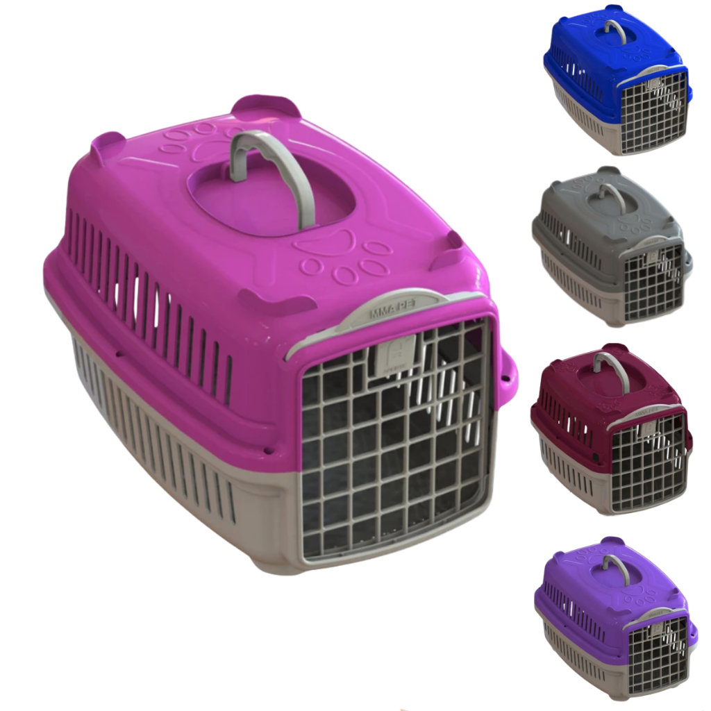 Caixa De Transporte N°0,N°1,N°2,N°3,N°4 Para Cachorros E Gatos Pequenos E Grandes Resistente em Oferta na Shopee