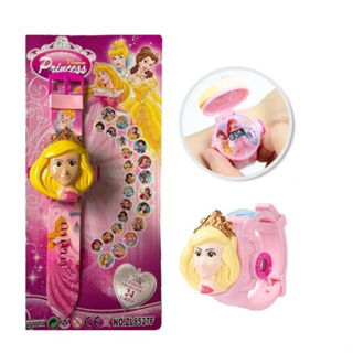 Relógio Digital Projeta Imagens Princesas Infantil em Oferta na Shopee