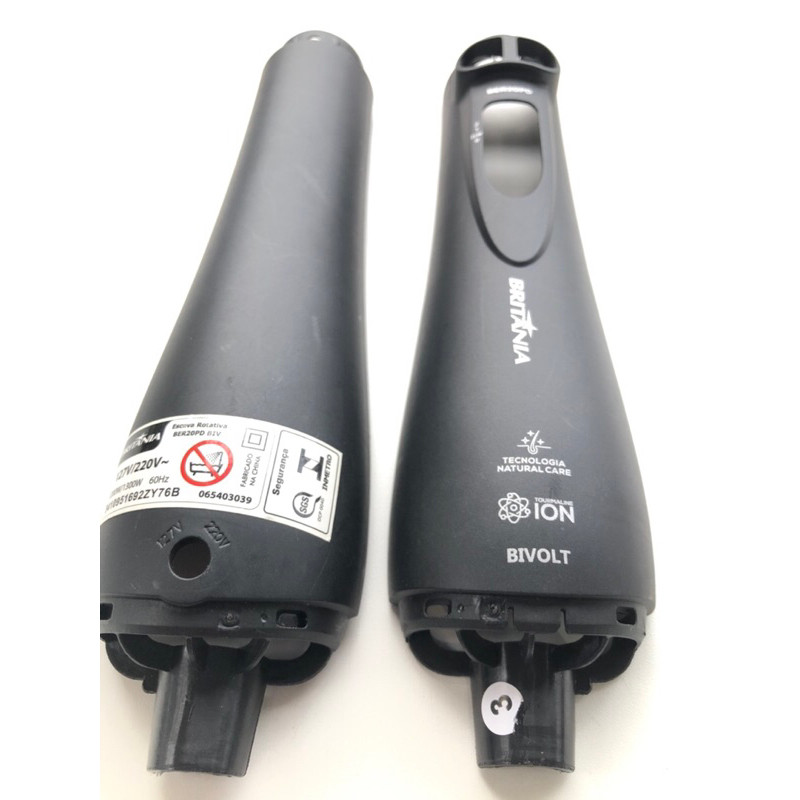 Acabamento Escova Secadora Rotativa Britânia BER20PD 3 Temperaturas 1300W Bivolt Original
