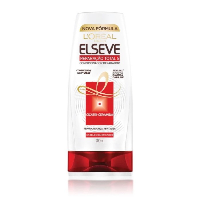 Condicionador Elseve L'Oréal Paris Reparação Total 5 - 200ml em Oferta na Shopee