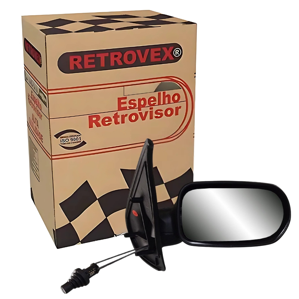 RETROVISOR PASSAGEIRO COM CONTROLE PALIO FIRE 4 PORTAS
