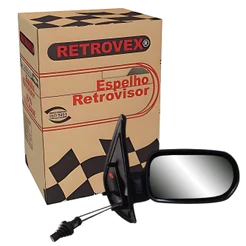RETROVISOR PASSAGEIRO COM CONTROLE PALIO FIRE 4 PORTAS