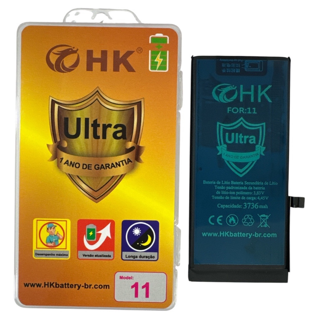 Bateria  Compatível Com iPhone 11 Alta Capacidade + Maior Duração!