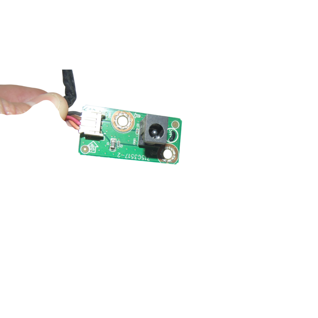Conector Placa Dc Jack Pc All In One Para Aoc M92e Com Cabo de Conexão