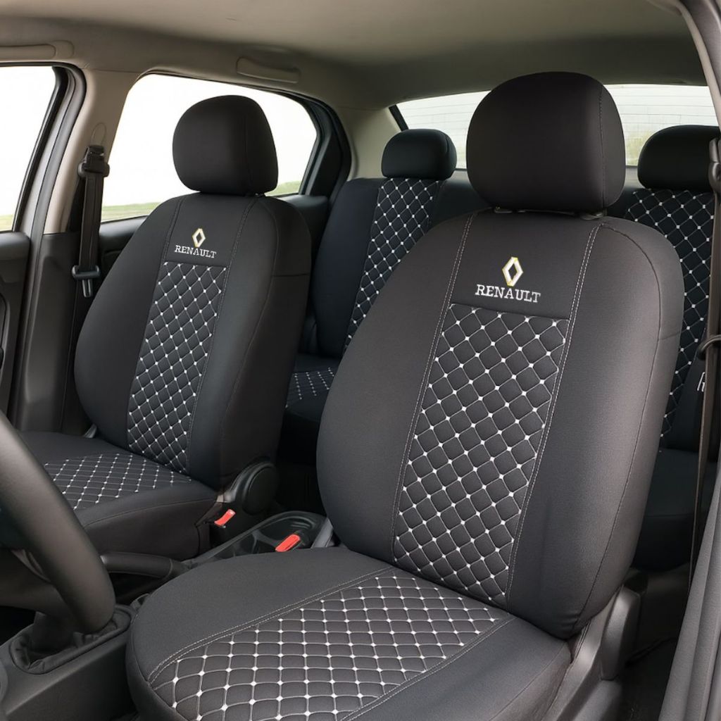 Capa de Banco PREMIIN Renault Tecido Original Grosso, Proteção, Conforto e Elegância no Interior em Oferta na Shopee