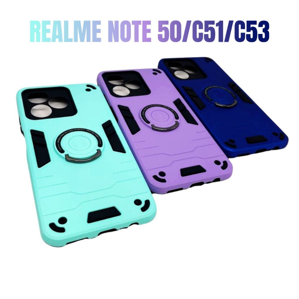 Capa de celular compatível com Realme Note 50, C51 e C53 Protector em Oferta na Shopee