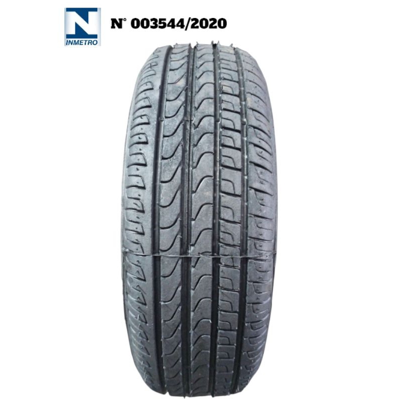 Pneu remold 14 185-60 Com selo de Inmetro Borracha reforçada