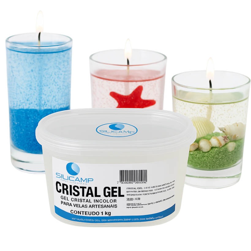 Parafina Gel, P/  Fabricação De Velas Decorativas Artesanais