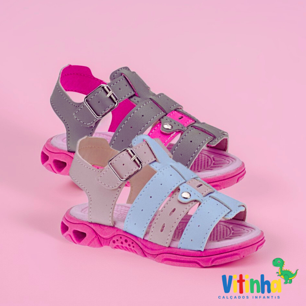 Sandália Papete Anatômica Infantil Feminino Menina Volta as Aulas em Oferta na Shopee