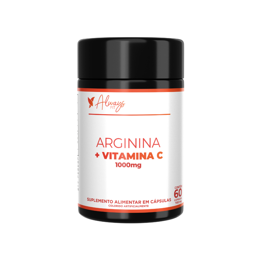 Arginina+Vitamina C® - 60 Cápsulas  - 1 Unidade