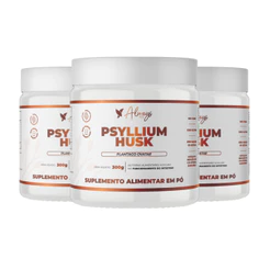 Psyllium Husk (Plantago ovatae) 300g - 3 Unidades
