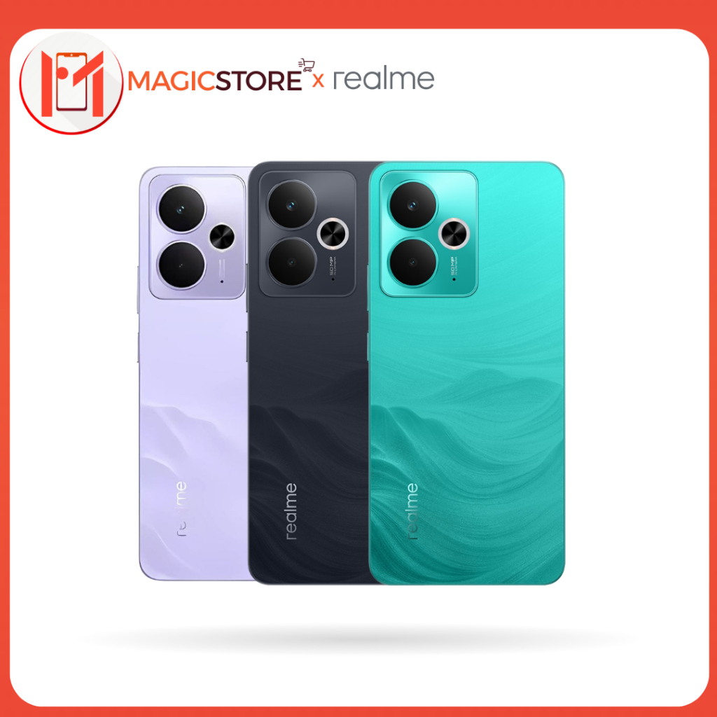 Realme 14T 5G, Proteção IP69, Câmera 50MP, 256GB+8GB RAM, Processador Dimensity 6300, Versão Global