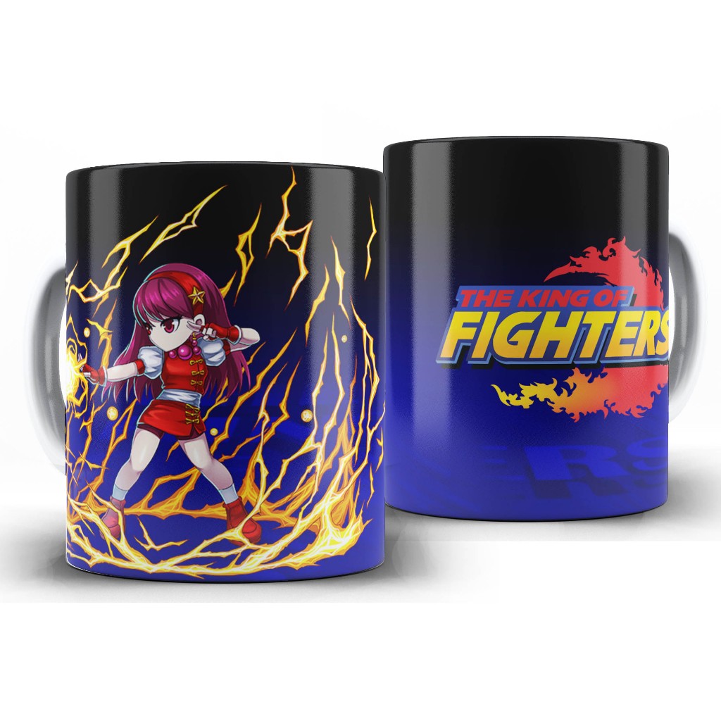 Caneca Jogo - The King Of Fighter - Athena