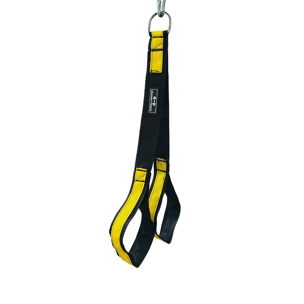 Glamour & Cia Puxador Tríceps Nylon Reforçado – Alça de Mão Academia Cross Over (Preto Ou Cinza) — R$ 14,25 em Shopee