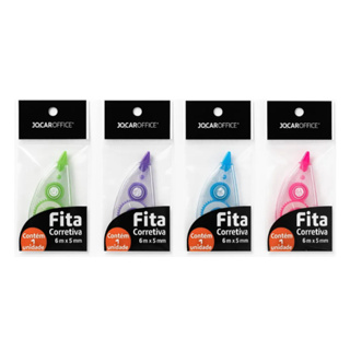 Fita Corretiva Office 6 Metros Jocar Office em Oferta na Shopee