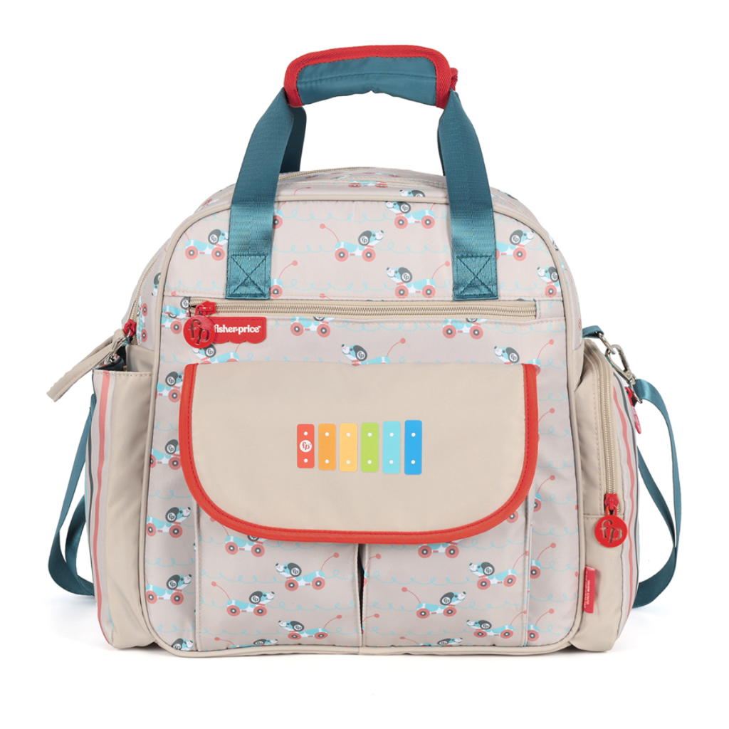 Bolsa Maternidade com Trocador Fisher Price Luxcel BS67381FS Lançamento 2026