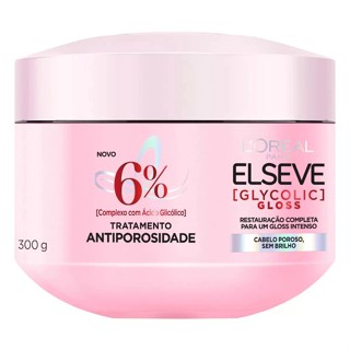 Creme de Tratamento L'Oréal Paris Elseve Glycolic Gloss 300g em Oferta na Shopee