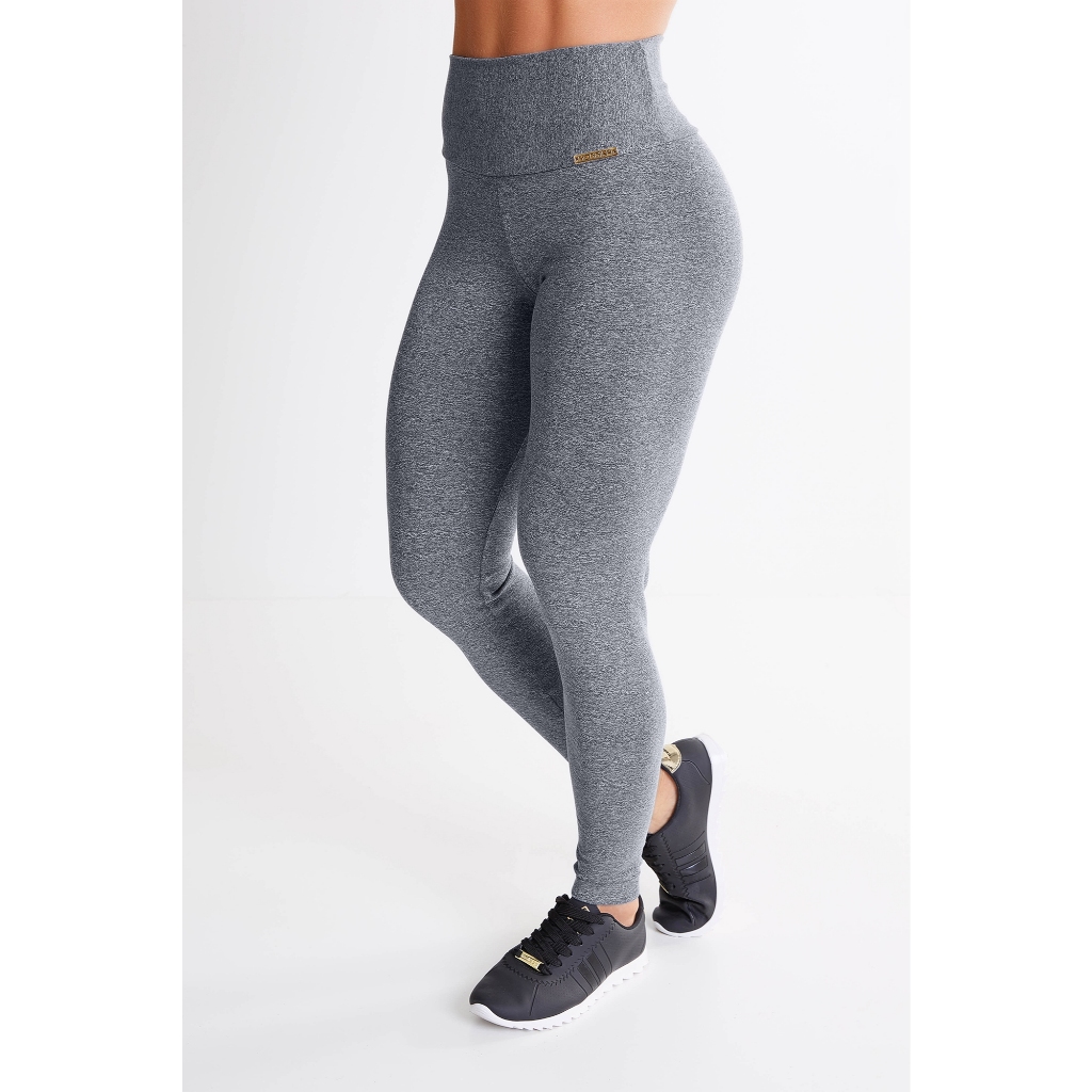 Legging Lisa Feminina Moda Fitness Não Transparente Cintura Alta Plus Size Academia Dia a Dia Exercícios Corrida Crossfi