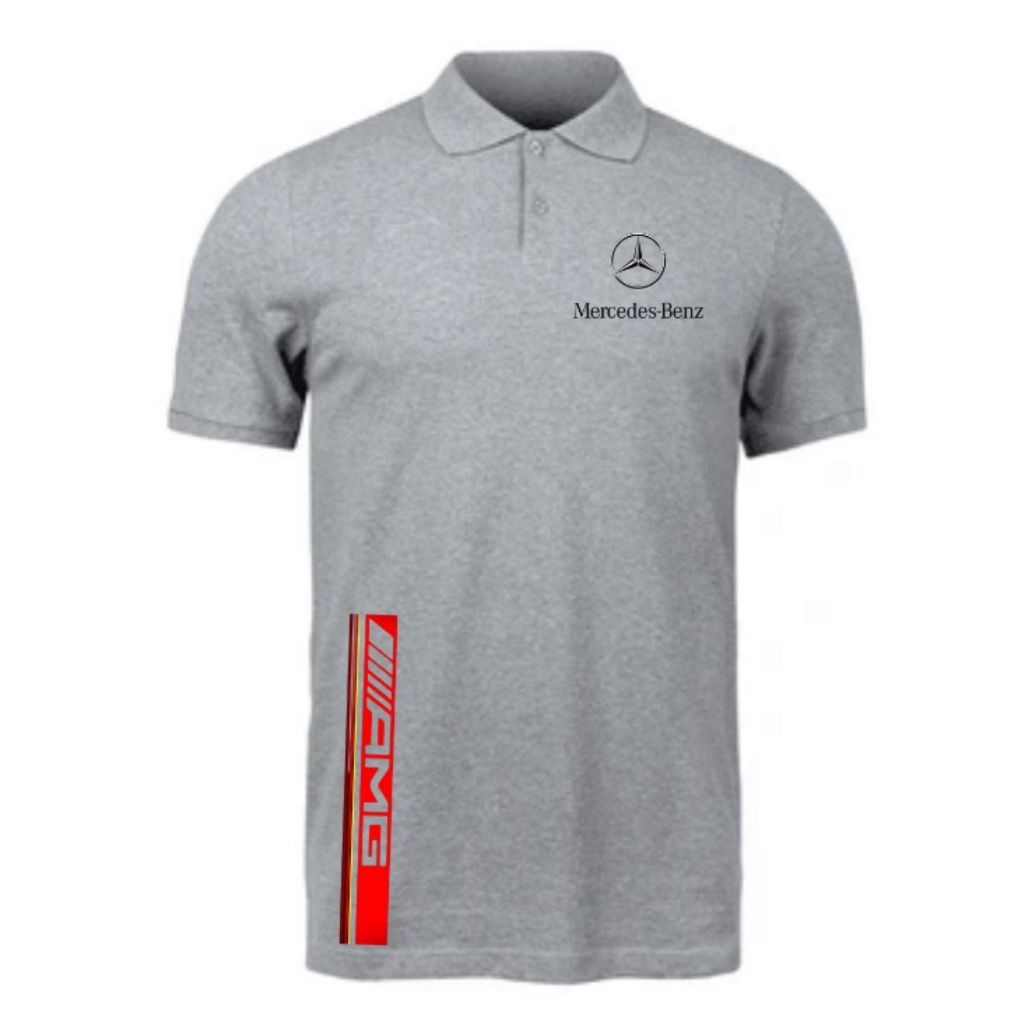 CAMISETA CAMISA POLO GRANDES MARCAS MERCEDEZ AMG MASCULINA