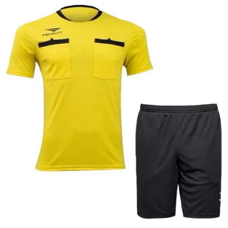 Conjunto Penalty Árbitro VI Camisa + Calção Masculino