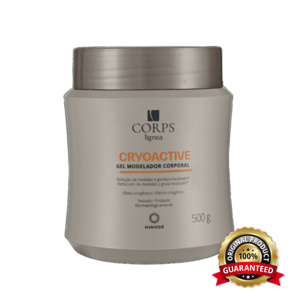 Creme Modelador Crioterápico Cryoactive 500g Redutor Medidas Gordura Localizada Celulite Profissional