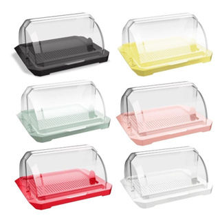 PORTA PÃO DOCES SALGADOS BOLOS C/TAMPA ACRÍLICA RETRÁTIL CORES UZ em Oferta na Shopee