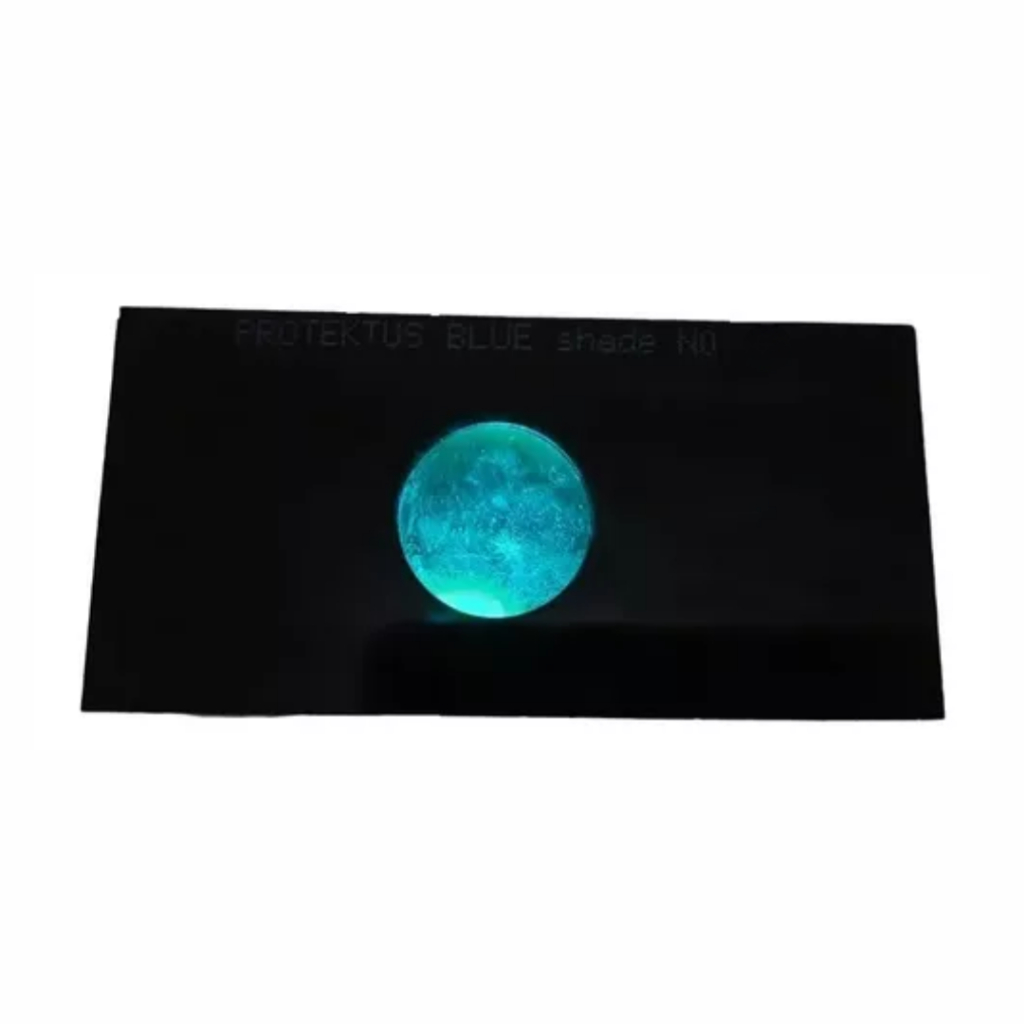 Lente de Proteção Para Solda Azul Ton. 10 Profissional Soldador em Oferta na Shopee