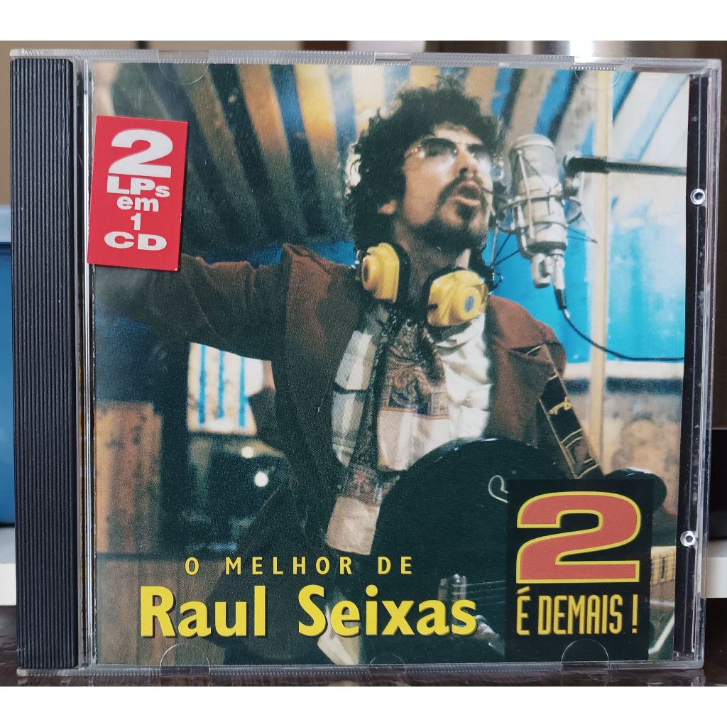 CD Raul Seixas - 2 LPs em 1 CD (O Dia em que a Terra Parou + Por Quem os Sinos Dobram)