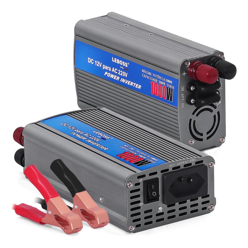 Inversor Tensao 12v 220v 1000w Transformador L521 Conversor LB-521